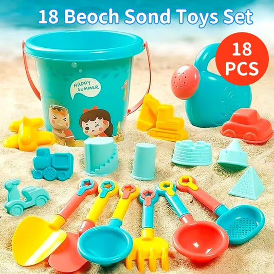 Kit de Brinquedos de Praia Infantil