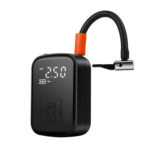 Mini Compressor de Ar Portátil com Iluminação LED