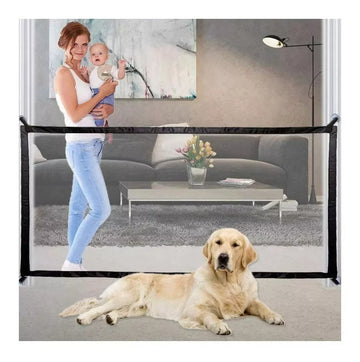 Portão Tela Retrátil de Proteção – Para Cães, Bebês e Pets