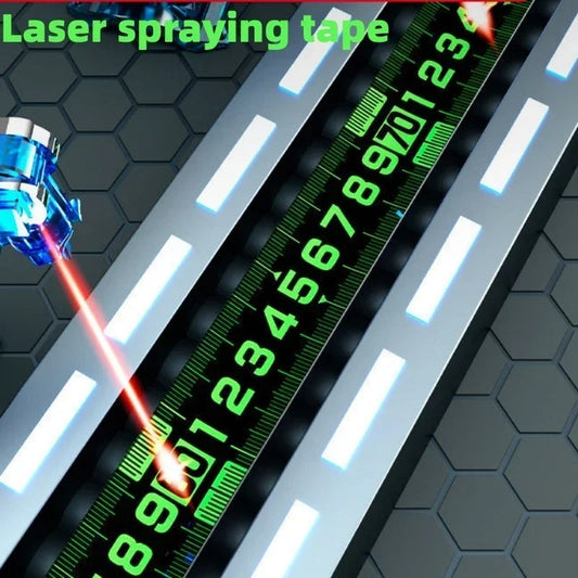 Fita Métrica de Aço Fluorescente com Travamento Automático