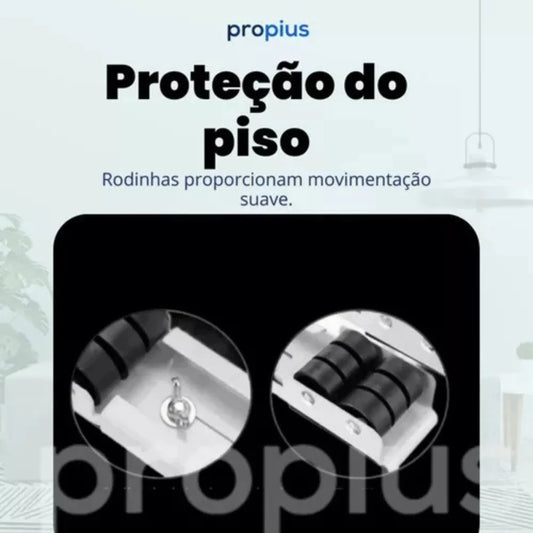 Base Ajustável com Rodas – Suporte para Geladeira, Fogão, Máquina de Lavar e Móveis | Até 200kg